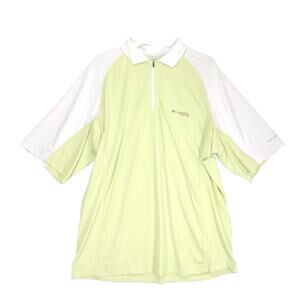 COLUMBIA PFG Men's XL 1/4 Zip Professional Fishing Gear Shirt Vented Omni-Freeze